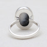 925 Silver Dendritic Opal Rings