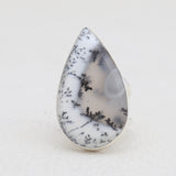 925 Silver Dendritic Opal Rings
