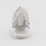 925 Silver Dendritic Opal Rings