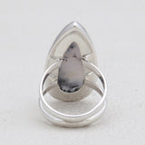 925 Silver Dendritic Opal Rings
