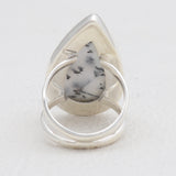 925 Silver Dendritic Opal Rings