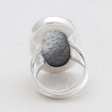 925 Silver Dendritic Opal Rings