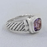 925 Sterling Silver Smoky Quartz Rings