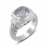 925 Sterling Silver Smoky Quartz Rings