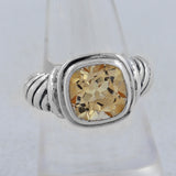 925 Sterling Silver Smoky Quartz Rings