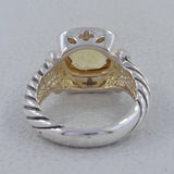 925 Sterling Silver Smoky Quartz Rings