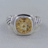 925 Sterling Silver Smoky Quartz Rings