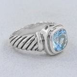 925 Sterling Silver Smoky Quartz Rings