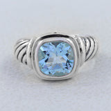 925 Sterling Silver Smoky Quartz Rings