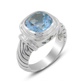 925 Sterling Silver Smoky Quartz Rings