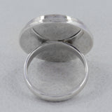 925 Sterling Silver Indian Coin Ring