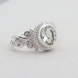 Spectrolite  Silver Rings