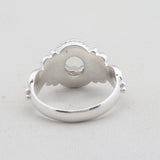 Spectrolite  Silver Rings