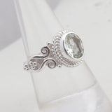 Spectrolite  Silver Rings