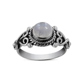 925 Sterling Silver Garnet Rings