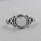 925 Sterling Silver Garnet Rings