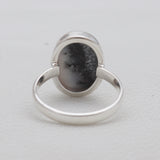 925 Sterling Silver Dendritic Opal Rings