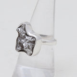 Meteorite Silver Rings