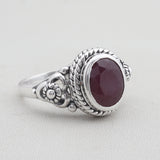 925 Sterling Silver Citrine Rings