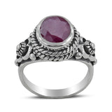 925 Sterling Silver Citrine Rings