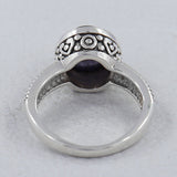 Pink Opal Silver Rings