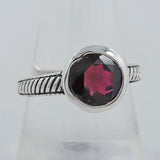 925 Sterling Silver Amethyst Ring