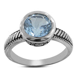 925 Sterling Silver Amethyst Ring