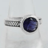 925 Sterling Silver Amethyst Ring