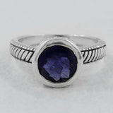 925 Sterling Silver Amethyst Ring