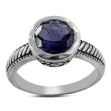 925 Sterling Silver Amethyst Ring