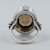 Mystic Quartz Gemstone Silver Ring