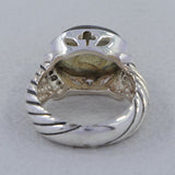 925 Sterling Silver Blue Topaz Ring