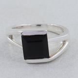 925 Sterling Silver Garnet Rings