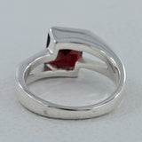 925 Sterling Silver Garnet Rings