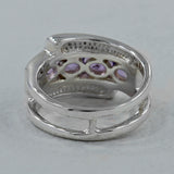 925 Sterling Silver Amethyst Ring
