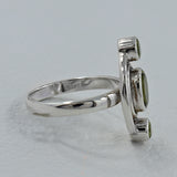 925 Sterling Silver Peridot Rings