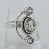 925 Sterling Silver Peridot Rings