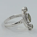925 Sterling Silver Peridot Rings