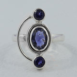 925 Sterling Silver Peridot Rings