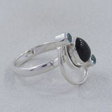 925 Sterling Silver Peridot Rings