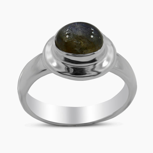 925 Sterling Silver Labradorite Rings