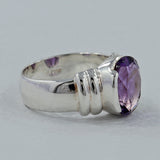 925 Sterling Silver Blue Topaz Rings