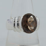 925 Sterling Silver Blue Topaz Rings