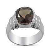 925 Sterling Silver Blue Topaz Rings