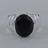 925 Sterling Silver Blue Topaz Rings