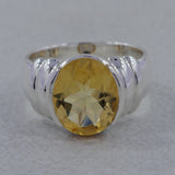 925 Sterling Silver Blue Topaz Rings