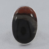 Polychrome Jasper Sterling Silver Rings