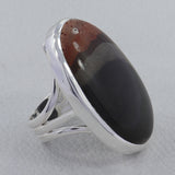 Polychrome Jasper Sterling Silver Rings