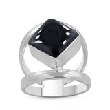 Larimar Silver Rings