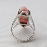 Natural Boulder Turquoise Silver Rings